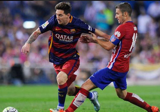 Atletico gặp Barcelona ở tứ kết Champions League. ảnh 1 Atletico gap Barcelona o tu ket Champions League. anh 1