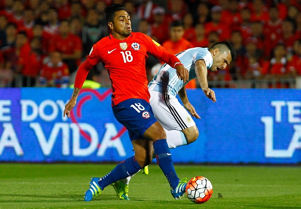 Di Maria ghi ban giup Argentina thang Chile anh 1