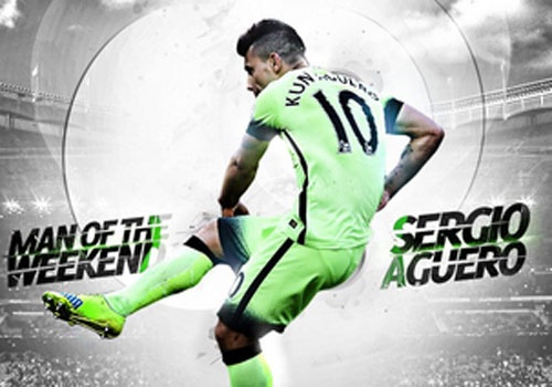 Aguero sang nhat doi hinh vong 34 Ngoai hang Anh hinh anh