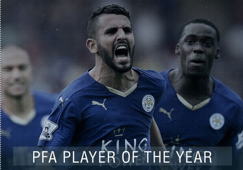 Mahrez doat danh hieu cau thu hay nhat mua giai hinh anh