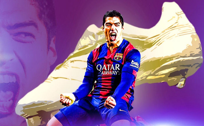 cuoc dua gianh giay vang Ronaldo vs Suarez anh 1