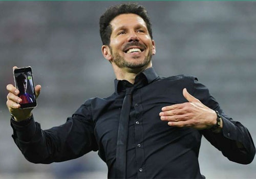 Atletico Madrid phan khich sau khi loai Bayern Munich hinh anh