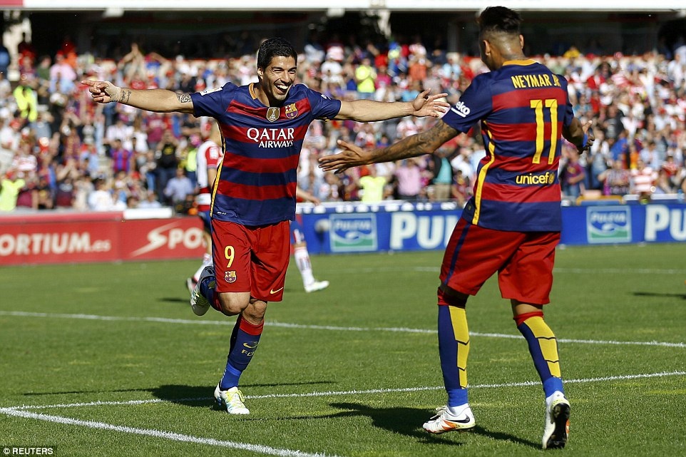 Suarez giúp Barca vô địch La Liga ảnh 7 Suarez giup Barca vo dich La Liga anh 7