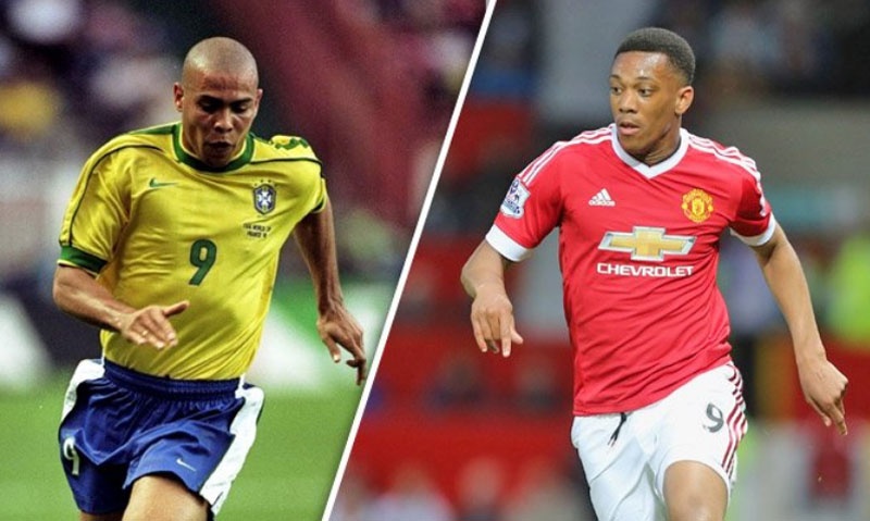 Martial được so sánh với Ronaldo của Brazil ảnh 1 Martial duoc so sanh voi Ronaldo cua Brazil anh 1