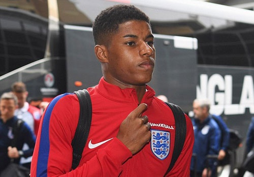 Rashford san sang cho lan dau khoac ao DT Anh hinh anh