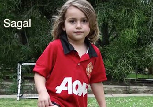 Lee Sagal được gọi là Ronaldo nhí ảnh 1 Lee Sagal duoc goi la Ronaldo nhi anh 1
