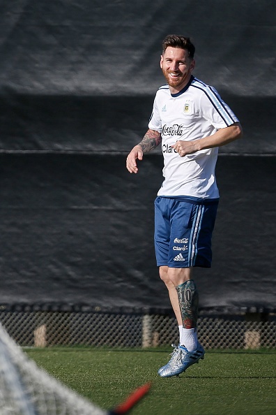 Messi tro lai tap luyen anh 6