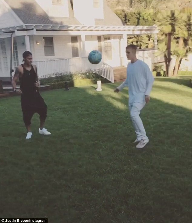 Neymar thue biet thu o My anh 10