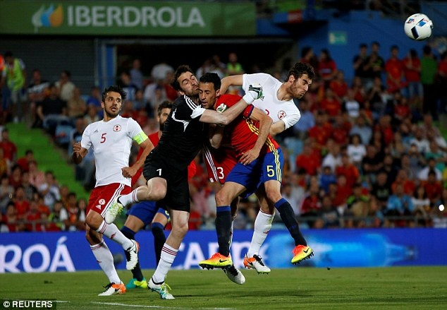 Trận ĐT Tây Ban Nha vs ĐT Georgia ảnh 8 Tran DT Tay Ban Nha vs DT Georgia anh 8