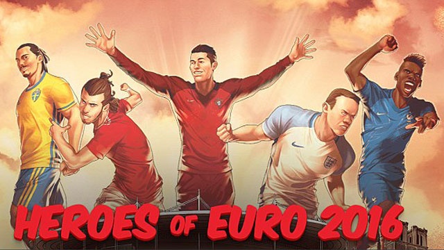 Ronaldo, Rooney, Bale thanh sieu anh hung Euro hinh anh