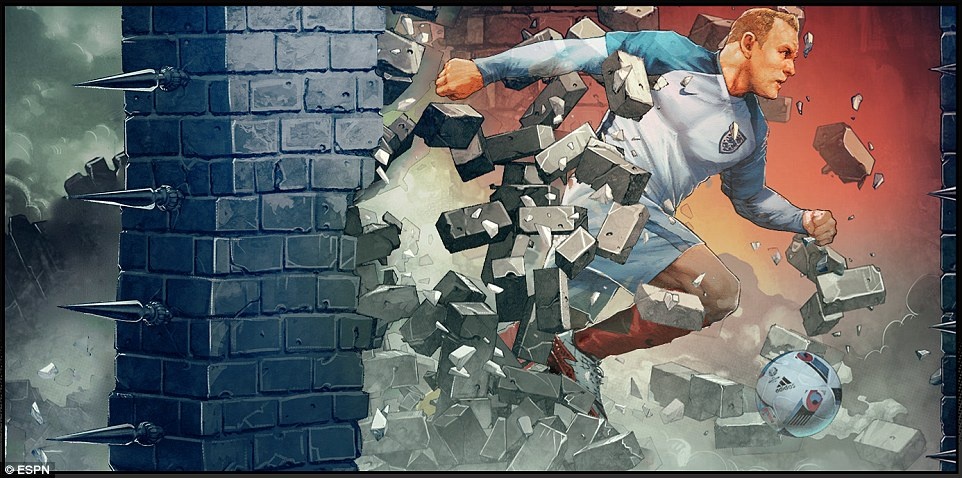 Ronaldo, Rooney, Bale thành siêu anh hùng Euro ảnh 2 Ronaldo, Rooney, Bale thanh sieu anh hung Euro anh 2