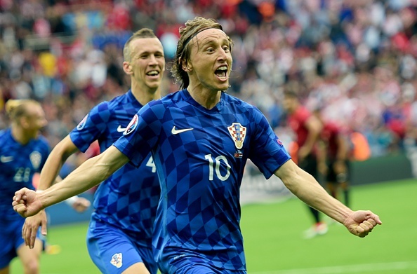 Modric ghi bàn cho ĐT Croatia ảnh 1 Modric ghi ban cho DT Croatia anh 1