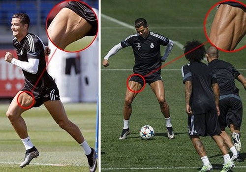 Nhung lan Ronaldo co tinh khoe co dui ran chac hinh anh