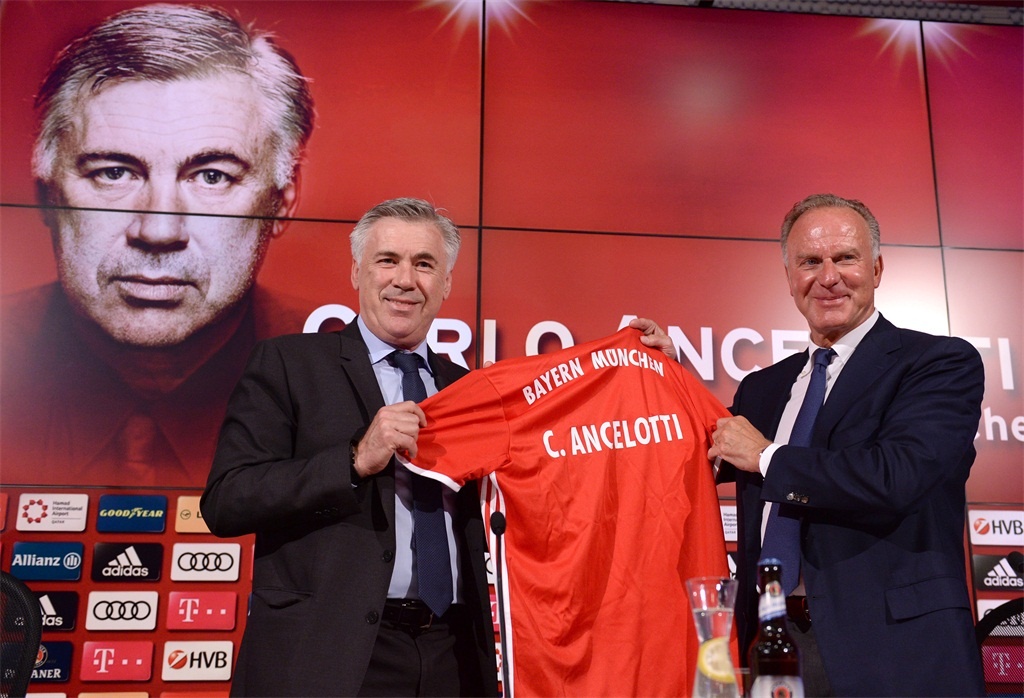 Carlo Ancelotti ra mat Bayern Munich anh 1