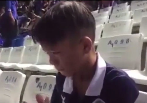 CDV nhi khoc nac khi U16 Campuchia thua Viet Nam hinh anh