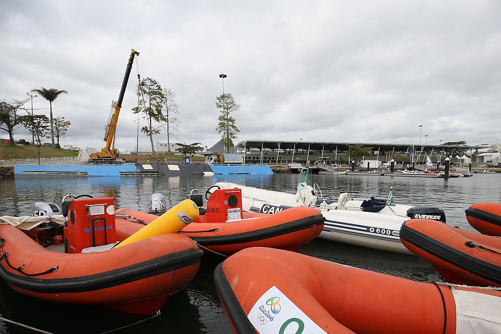 Công trình phục vụ Olympics 2016 bị hỏng ảnh 1 Cong trinh phuc vu Olympics 2016 bi hong anh 1