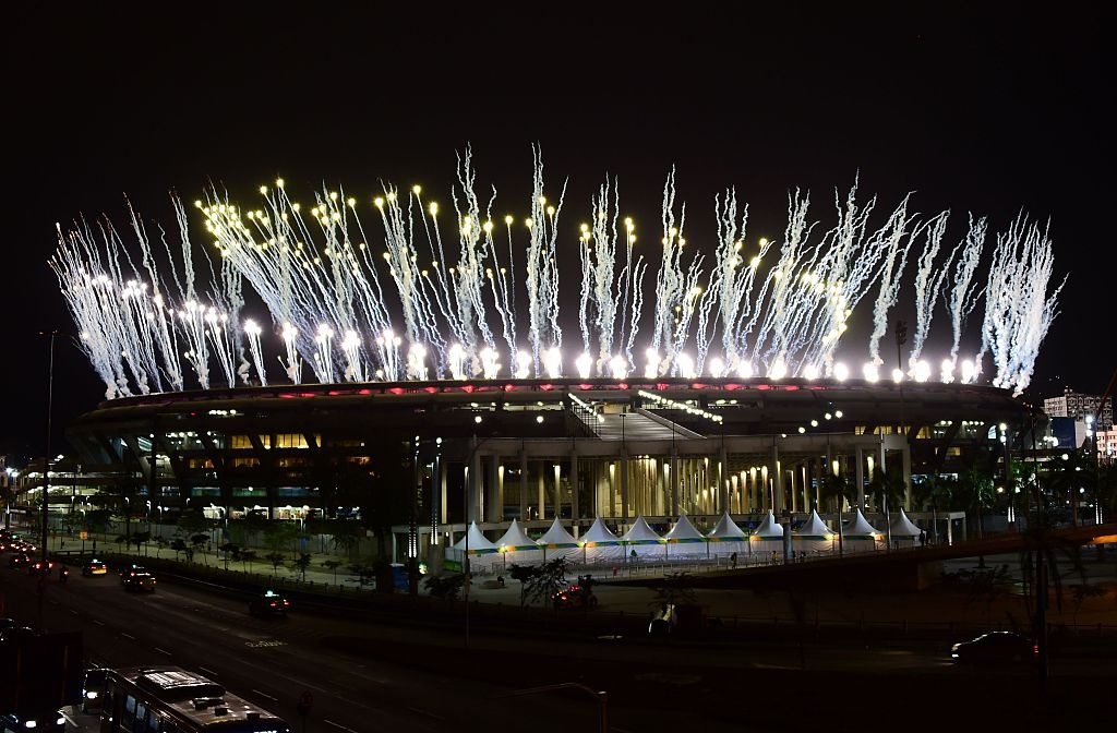 Pháo hoa trước lễ khai mạc Olympics 2016 ảnh 8 Phao hoa truoc le khai mac Olympics 2016 anh 8