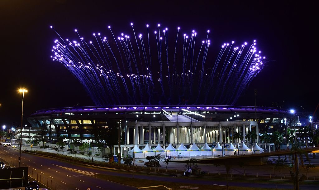 Pháo hoa trước lễ khai mạc Olympics 2016 ảnh 9 Phao hoa truoc le khai mac Olympics 2016 anh 9