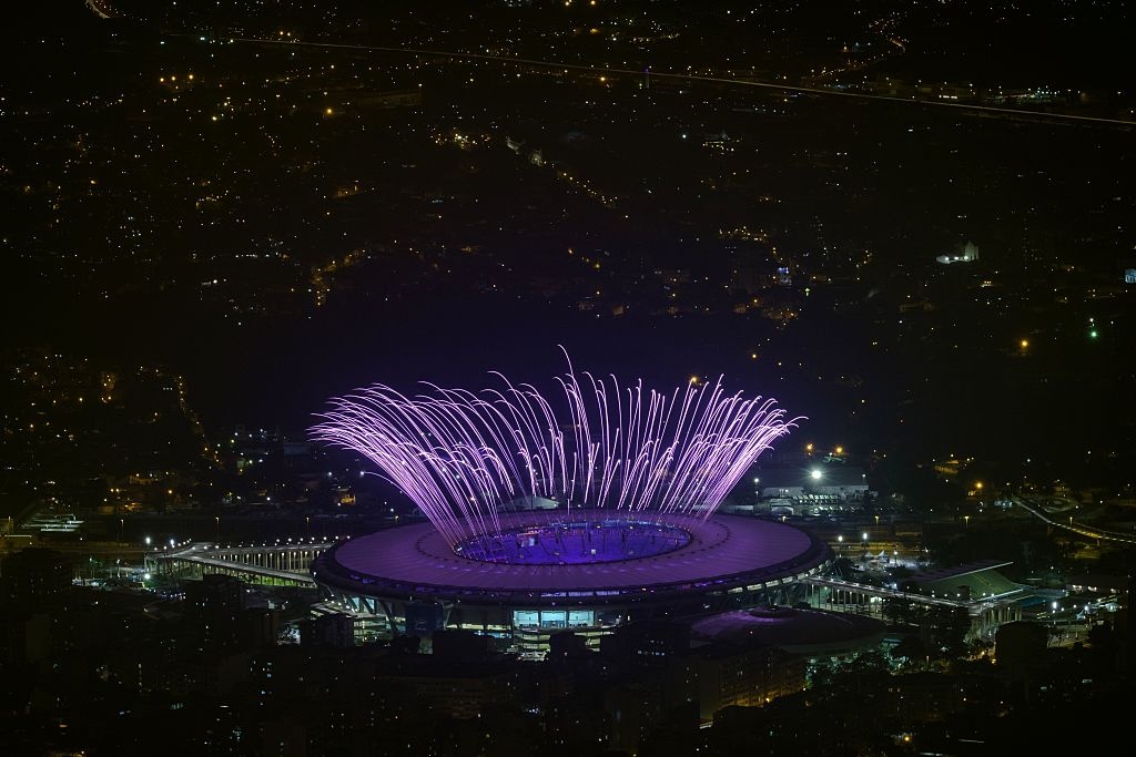 Pháo hoa trước lễ khai mạc Olympics 2016 ảnh 10 Phao hoa truoc le khai mac Olympics 2016 anh 10