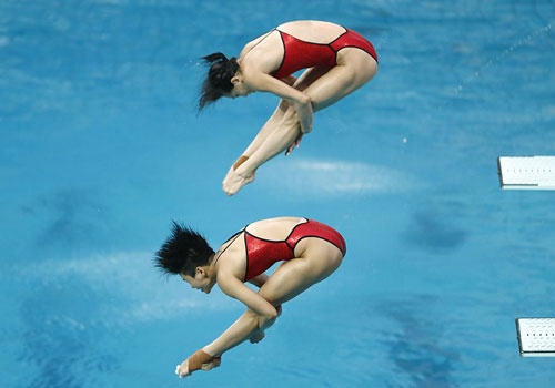 Nhung hinh anh dep cua VDV nhay cau Olympic 2016 hinh anh