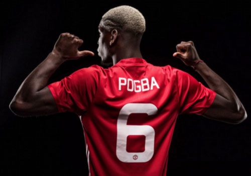Paul Pogba ra mat MU, khoac ao dau so 6 hinh anh