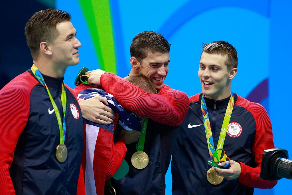 Nhung khoanh khac xuc dong cua Michael Phelps anh 6