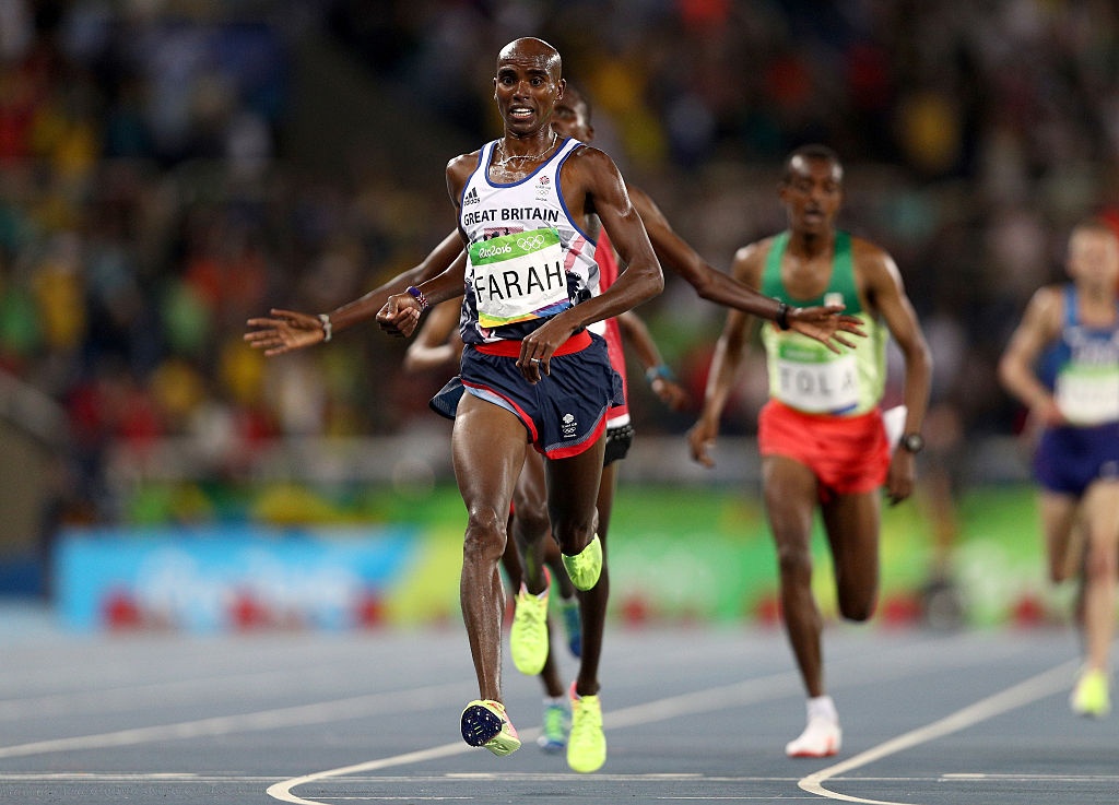 Farah giành HCV Olympic chạy 10.000 m ảnh 2 Farah gianh HCV Olympic chay 10.000 m anh 2