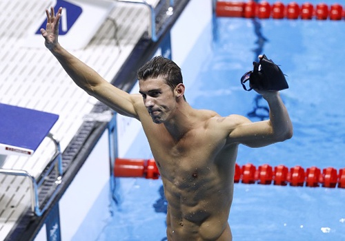 Nhung khoanh khac xuc dong cua Michael Phelps o Olympic 2016 hinh anh