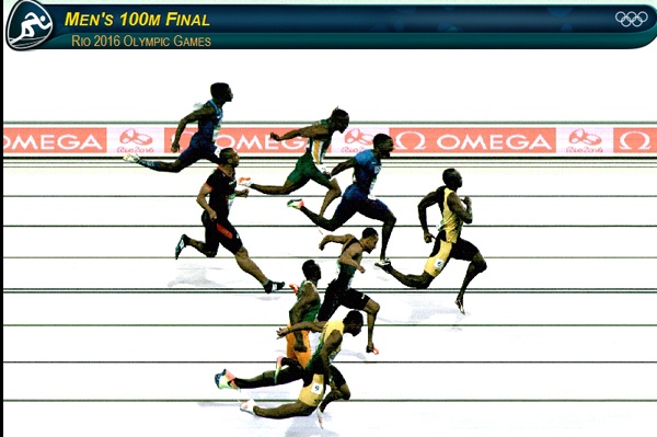 Bolt thi chung kết 100 m Olympic 2016 ảnh 1 Bolt thi chung ket 100 m Olympic 2016 anh 1