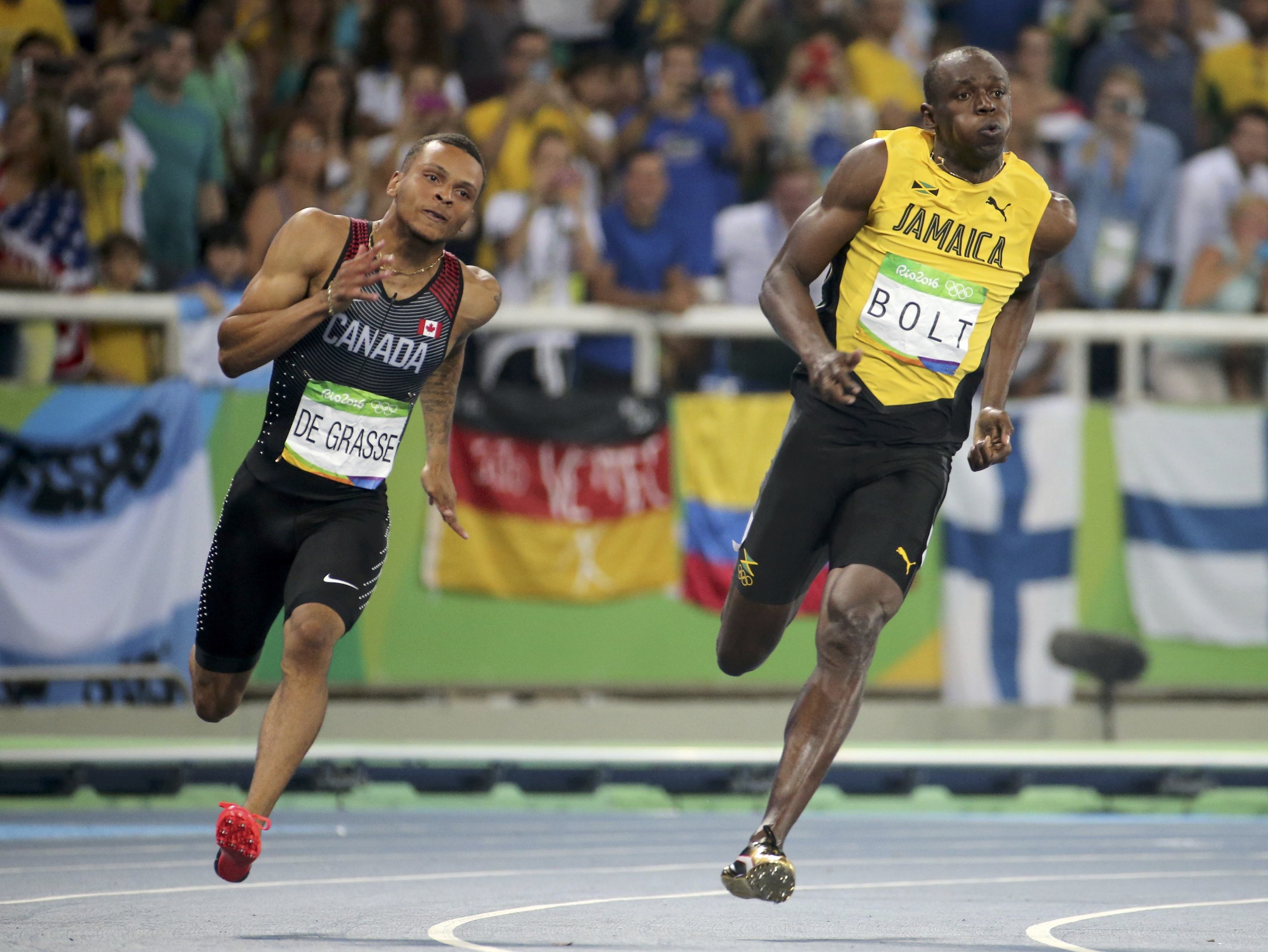 Bolt quay sang cuoi doi thu o Olympic anh 3