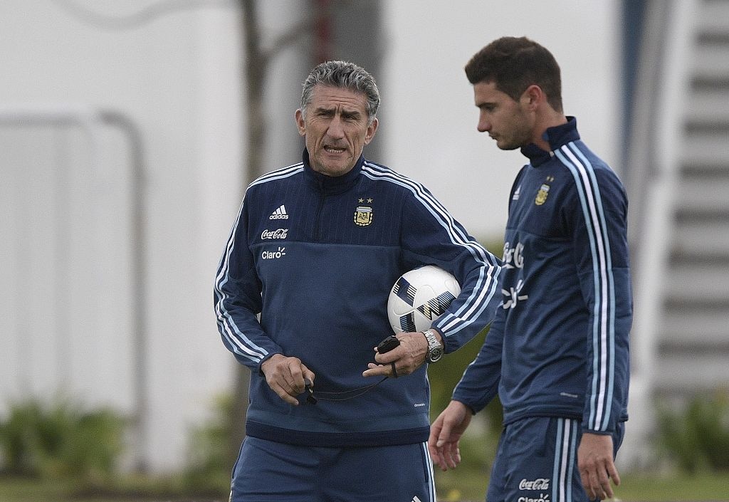 Messi bo buoi tap cung DT Argentina anh 5