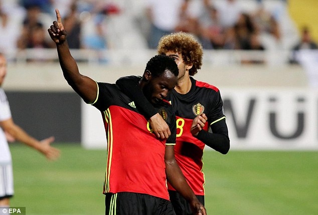Lukaku lập cú đúp cho ĐT Bỉ ảnh 2 Lukaku lap cu dup cho DT Bi anh 2