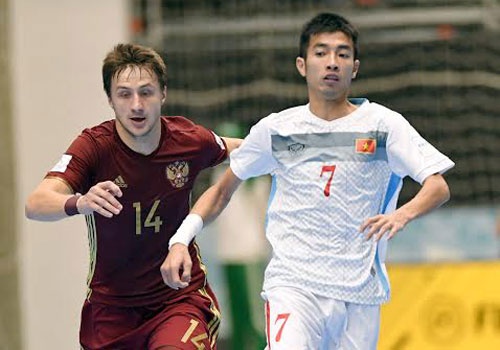 Futsal VN dung buoc o World Cup 2016 sau tran thua 0-7 hinh anh