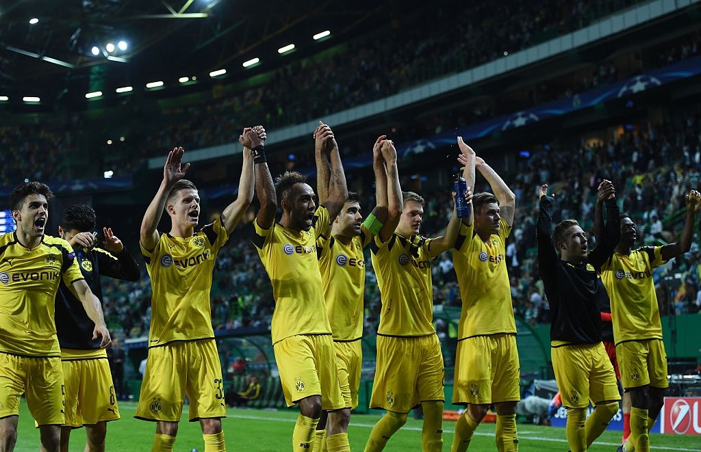 Dortmund đứng trên Real nhờ Aubameyang ảnh 2 Dortmund dung tren Real nho Aubameyang anh 2
