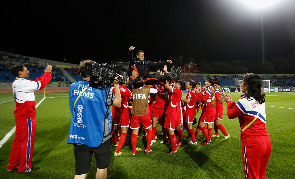 U17 nu Trieu Tien vo dich the gioi anh 3