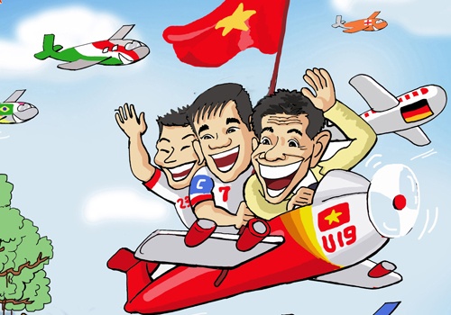 Biem hoa Thai Lan vung vay ao lang, VN vay chao di World Cup hinh anh