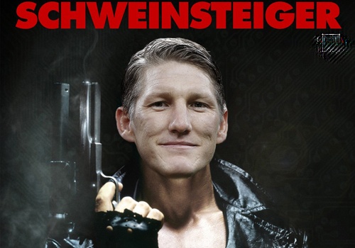 Co dong vien MU chuc mung 'chien binh' Schweinsteiger hinh anh