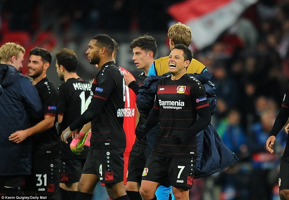 Doi bong cua Chicharito thang Tottenham anh 8