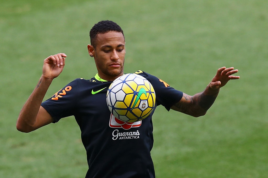Neymar,  Coutinho tro lai tap luyen anh 4