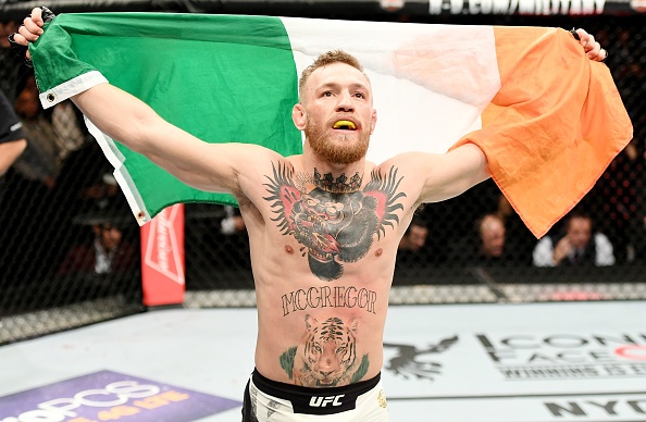 McGregor ha knock-out Eddie Alvarez hinh anh
