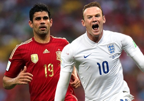 Rooney mat cho trong doi hinh ket hop Anh - Tay Ban Nha hinh anh