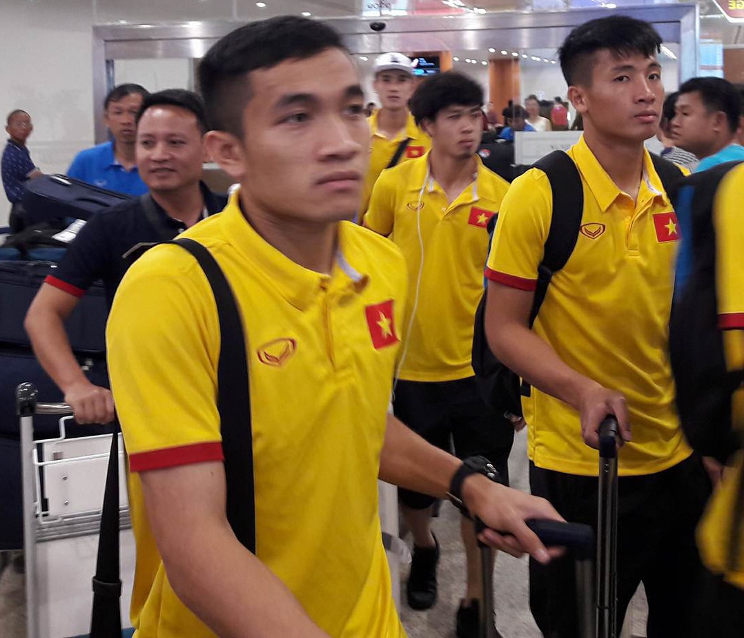 Tuyển Việt Nam đã tới Yangon ảnh 1 Tuyen Viet Nam da toi Yangon anh 1