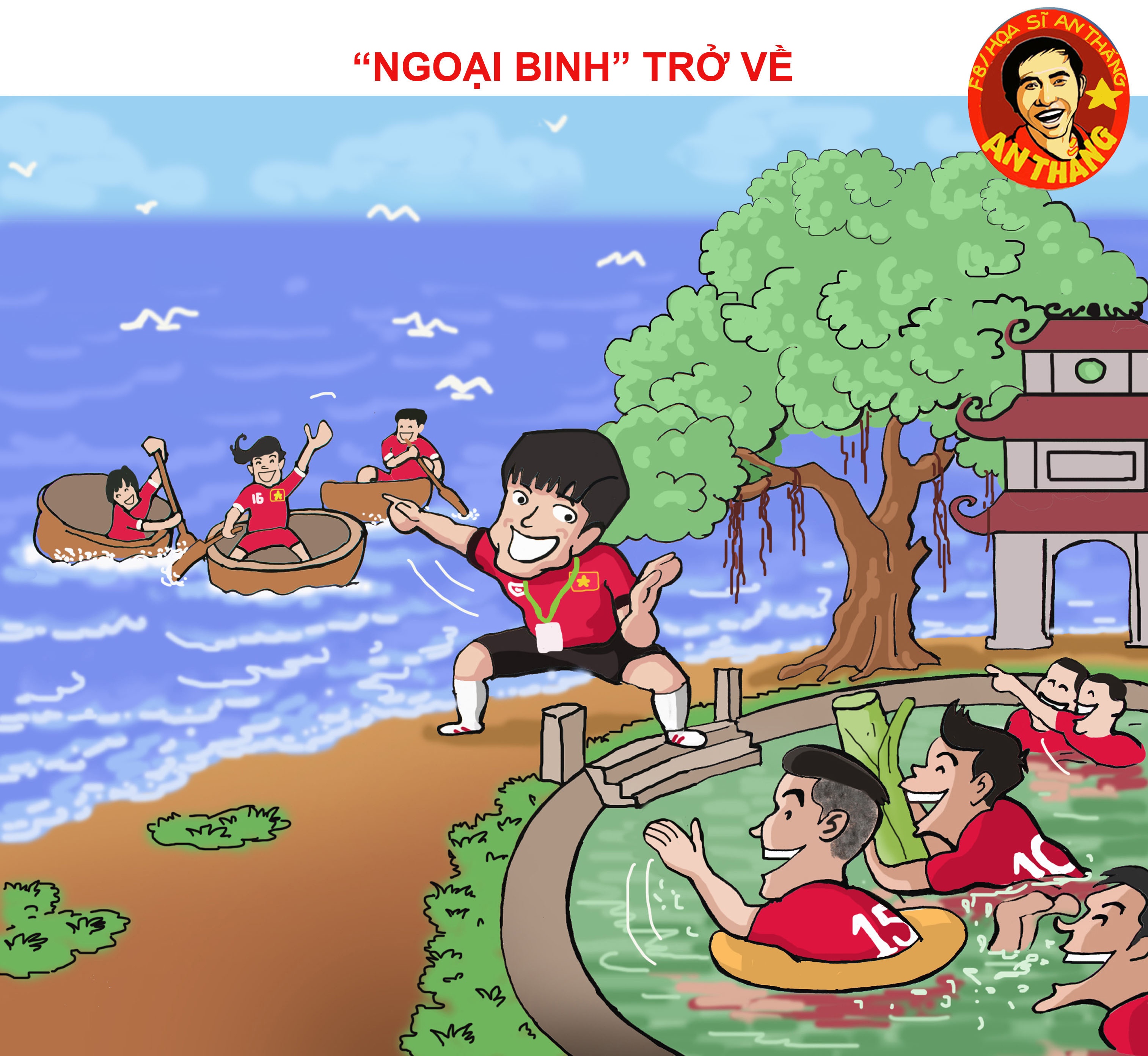 Hi hoa Viet Nam vao ban ket anh 1