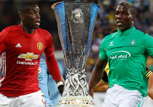 Pogba doi dau anh trai o vong 1/16 Europa League hinh anh