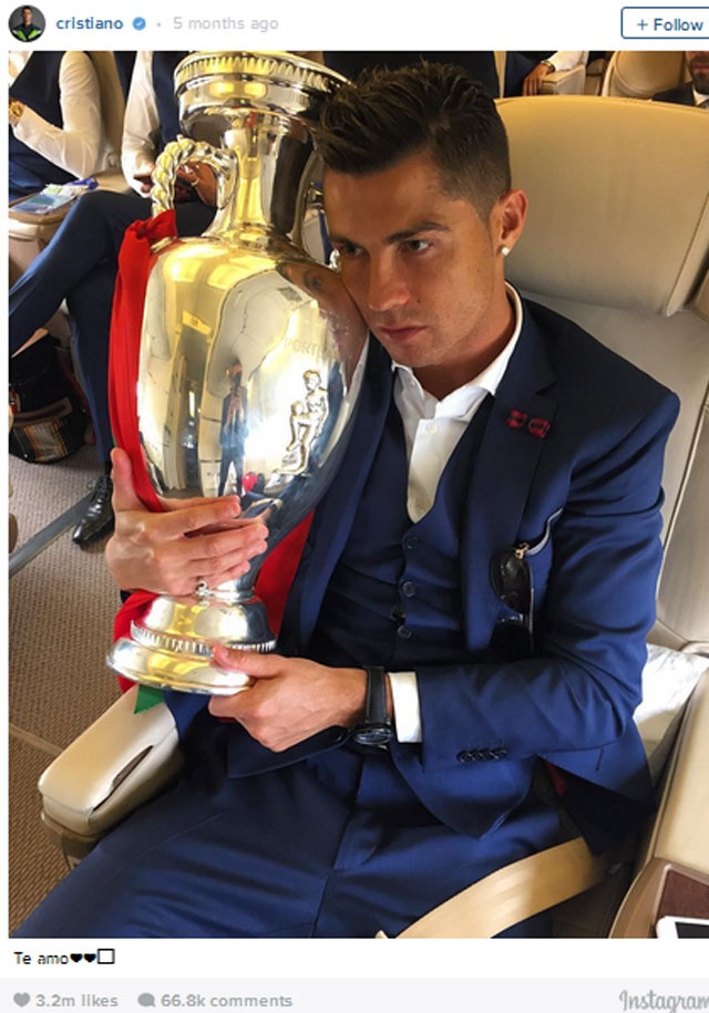 Ronaldo tro thanh vua tren mang xa hoi anh 6
