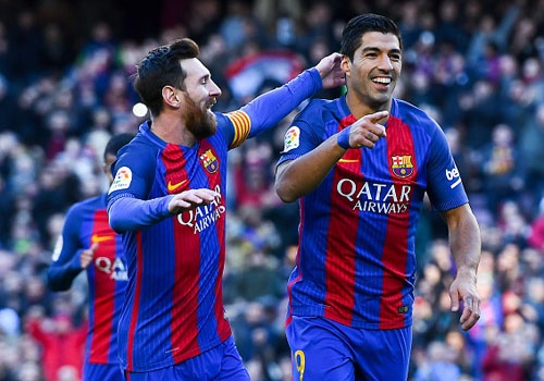 Messi va Suarez: Cap tien dao hay nhat chau Au mua nay hinh anh
