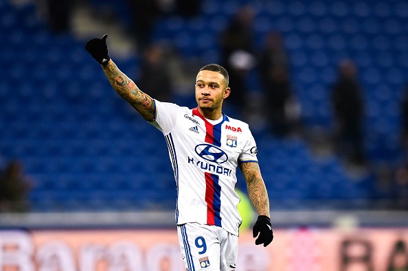 Depay ghi ban dau sau khi roi MU anh 1