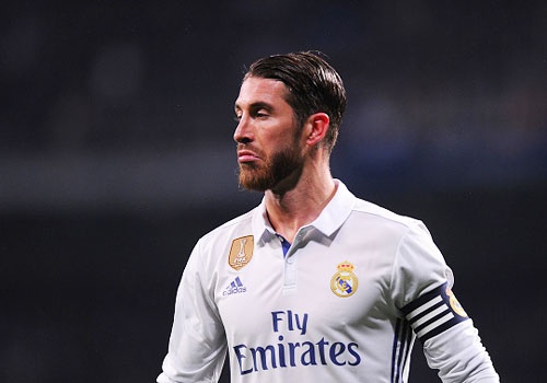 Sergio Ramos vui mung khi Barca that bai hinh anh