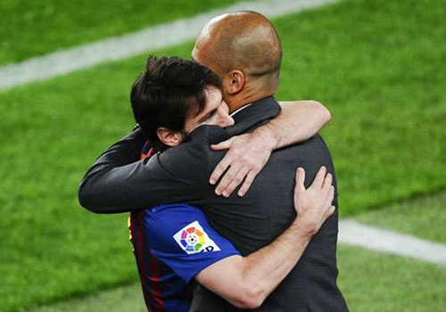 Guardiola khang dinh khong doan tu voi Messi hinh anh