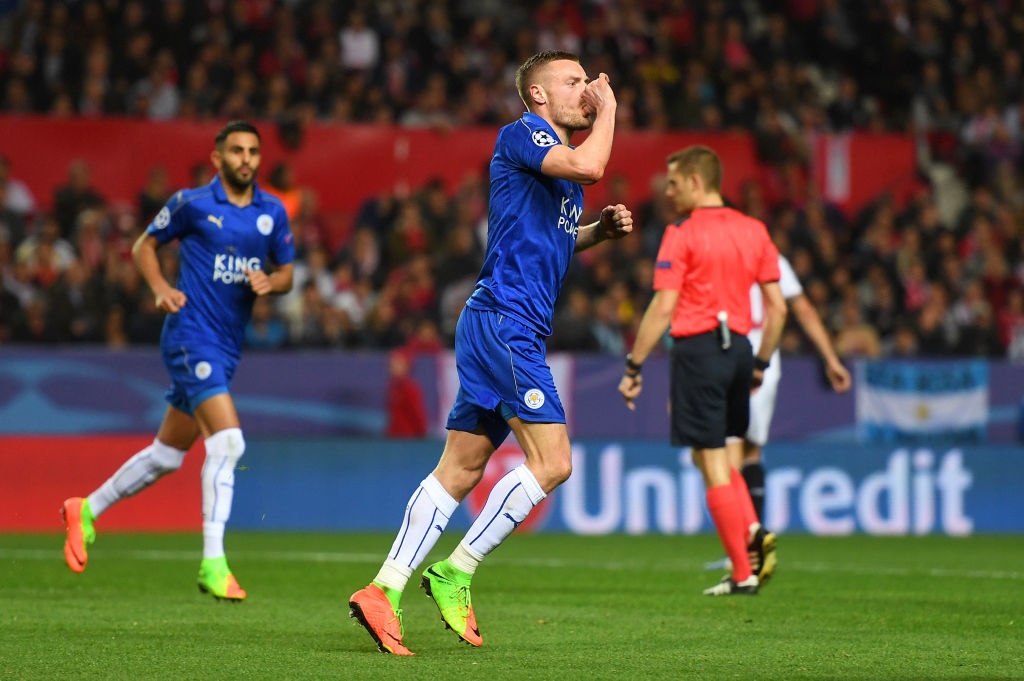 Vardy giup Leicester co ban thang Champions League anh 7